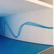 Wanddekoration in einem Callcenter.