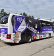 Busbeklebung für den VFB Krieschow.