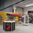 Unser Messestand auf der diesjährigen Handwerkermesse in Cottbus.